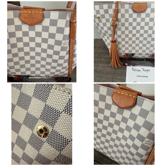 Authentic Louis Vuitton Damier Azur Propriano Tote - Picture 4 of 11